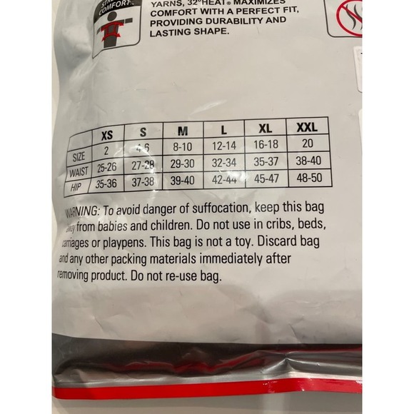 32 Degrees Cozy Heat High Waisted Leggings grey, small - Picture 5 of 6